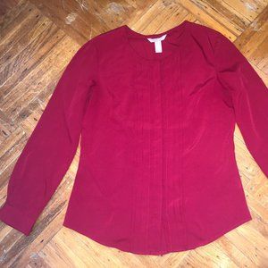Banana Republic Red Blouse